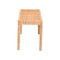 Baxton Studio Abelia Modern Bohemian Natural Rattan and Mahogany Wood Long Accent Bench 229-13148-ZORO - alternate 4